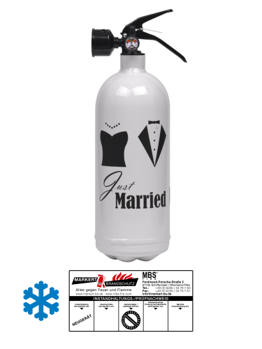 Jockel F2JM 5 Designfeuerlöscher wiederbefüllbar, 2L, EN3